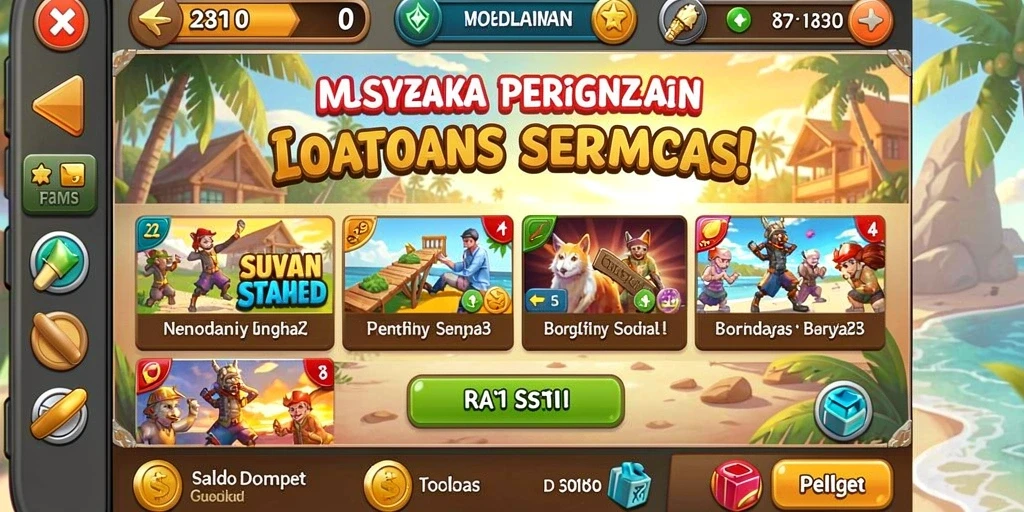 ez338 - Karakter unik yang dapat dipilih sesuai keinginan.